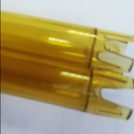Polycarbonate tube cutting