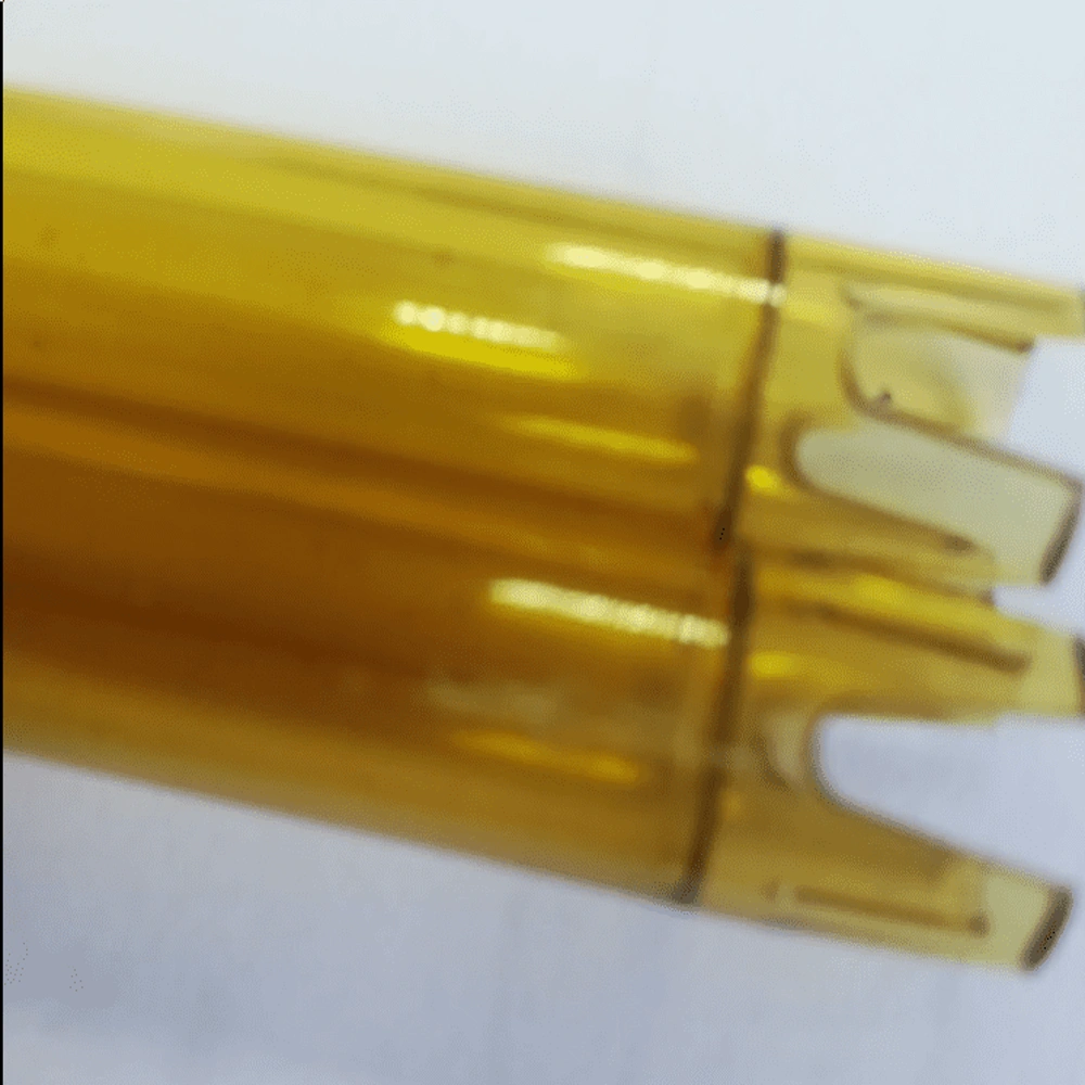 Polycarbonate tube cutting