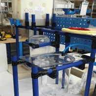 Glue preparation station